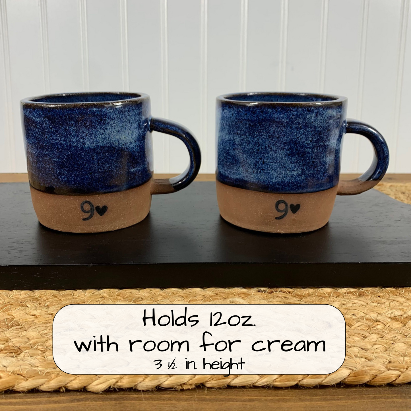 9th Anniversary Pottery Mug