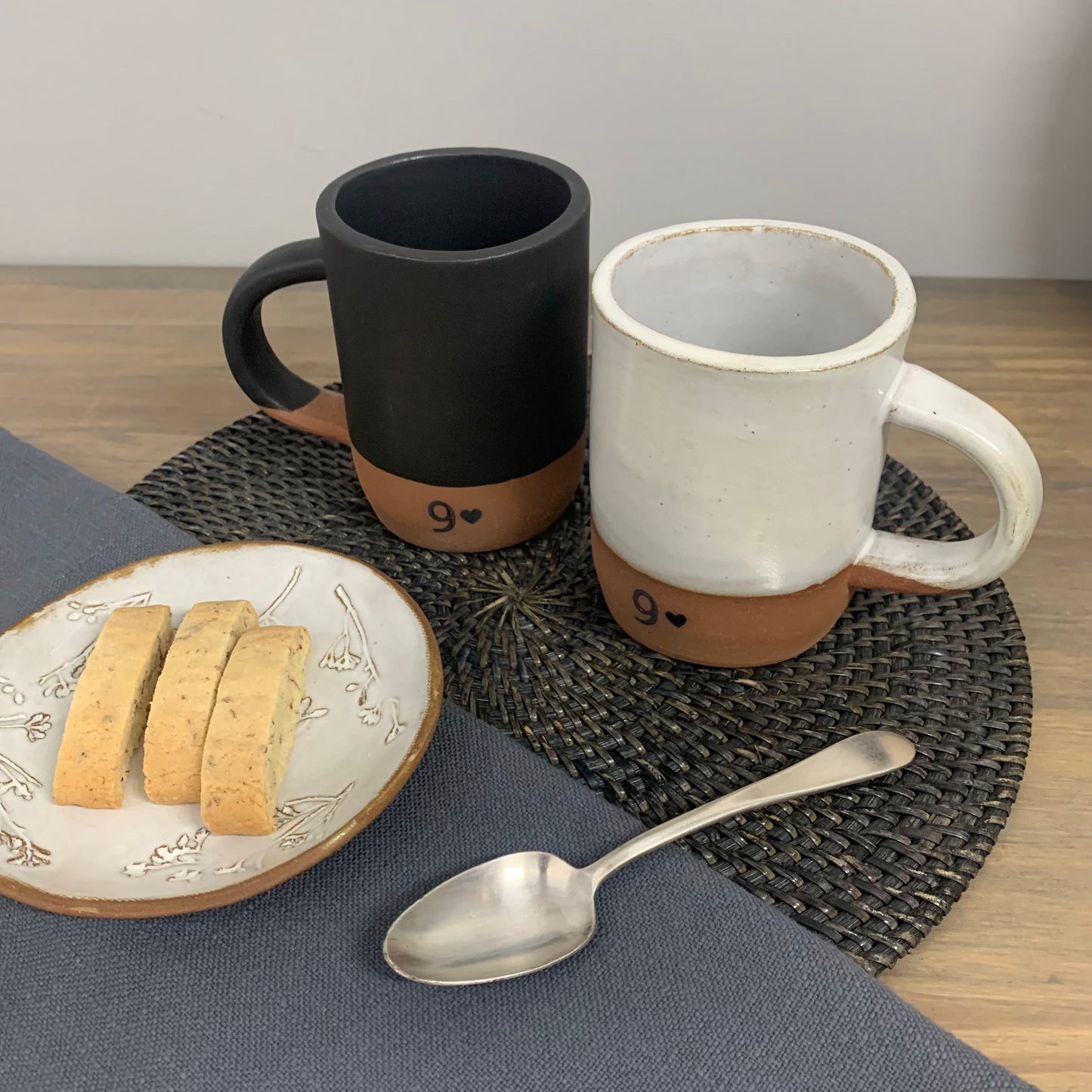 9th Anniversary Coffee Mug Set