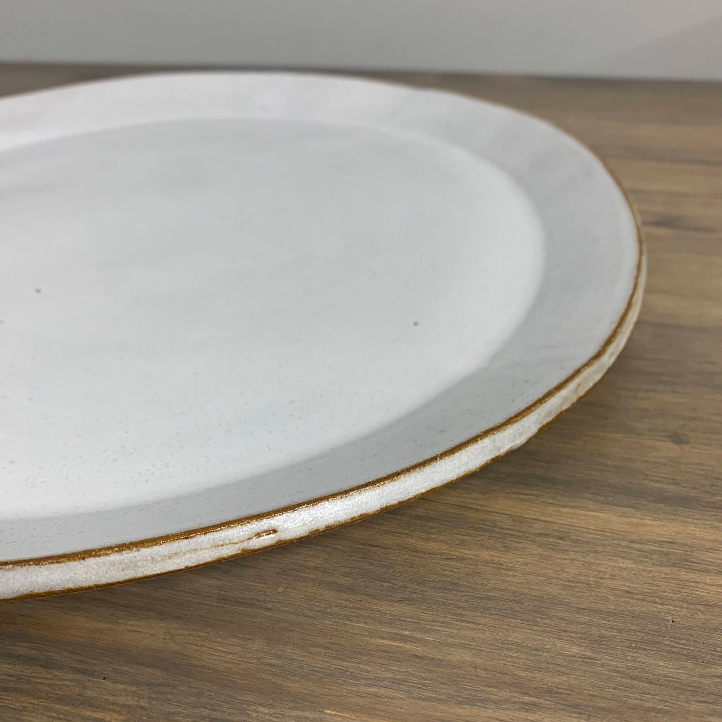 13" Serving Platter | Glacier White