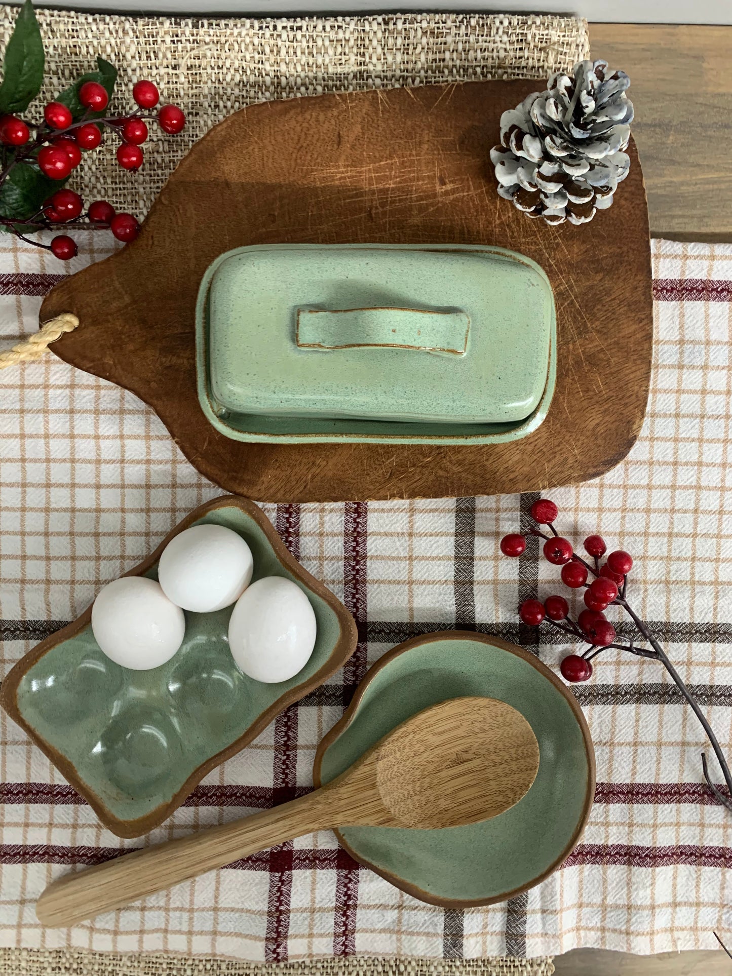 Handmade Butter Dish