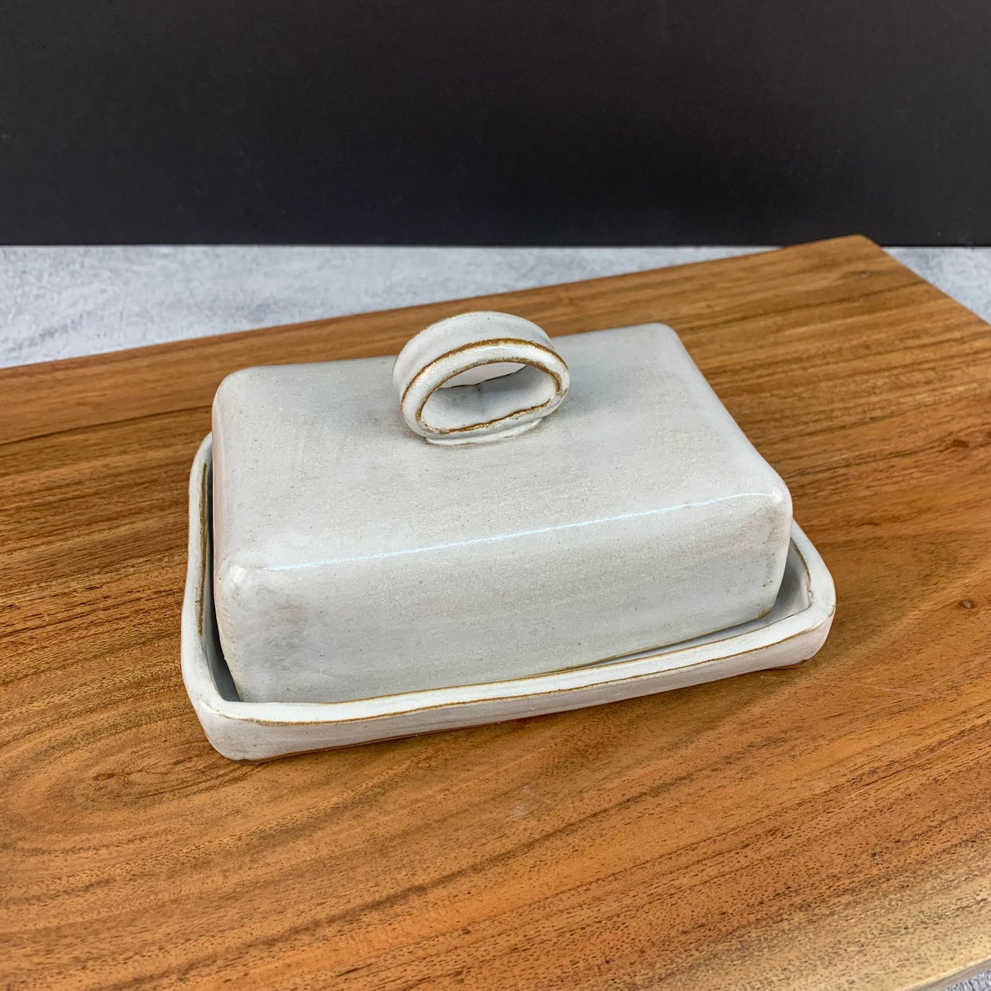 European Size Loop Butter Dish