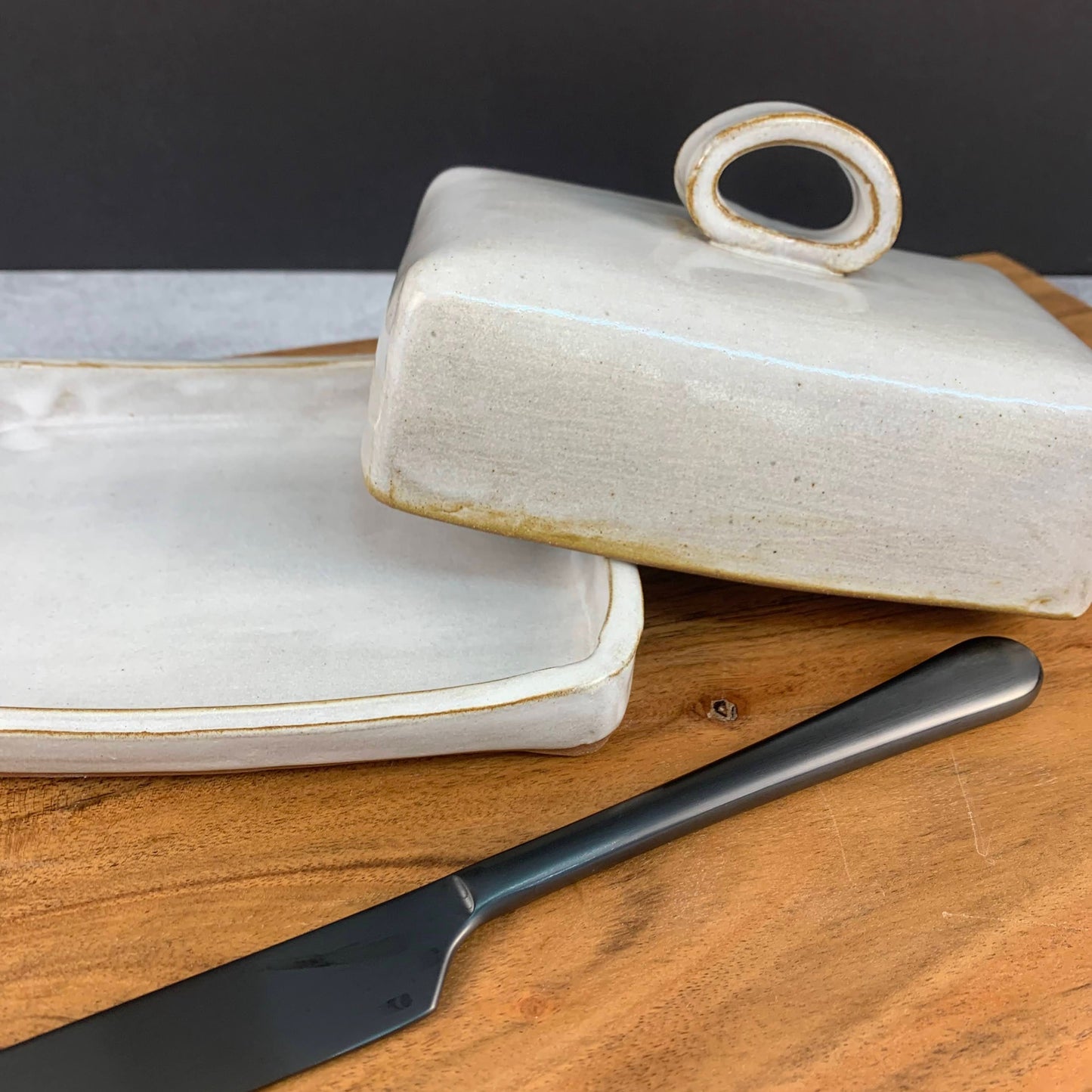 European Size Loop Butter Dish