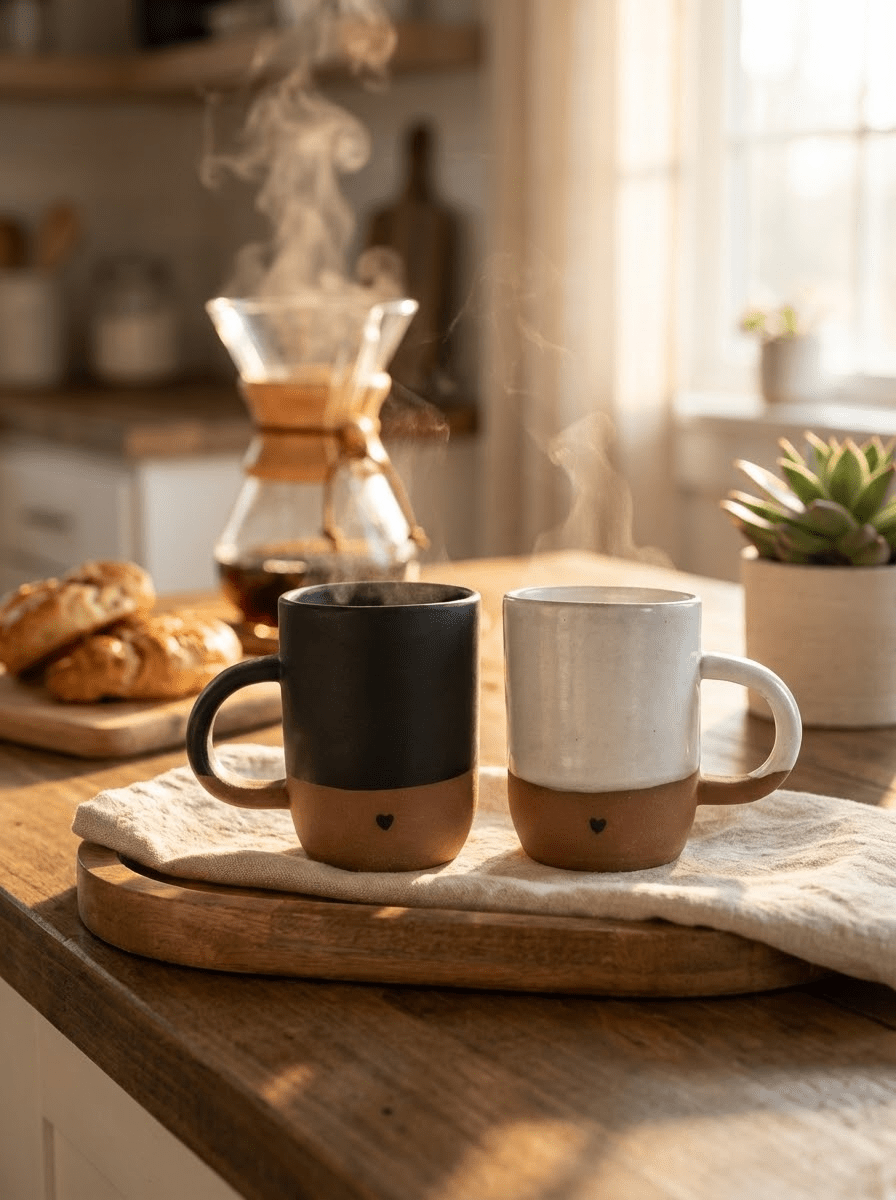 His and Her Mugs | Unique Gifts for Couples - Elevate Ceramics Co.