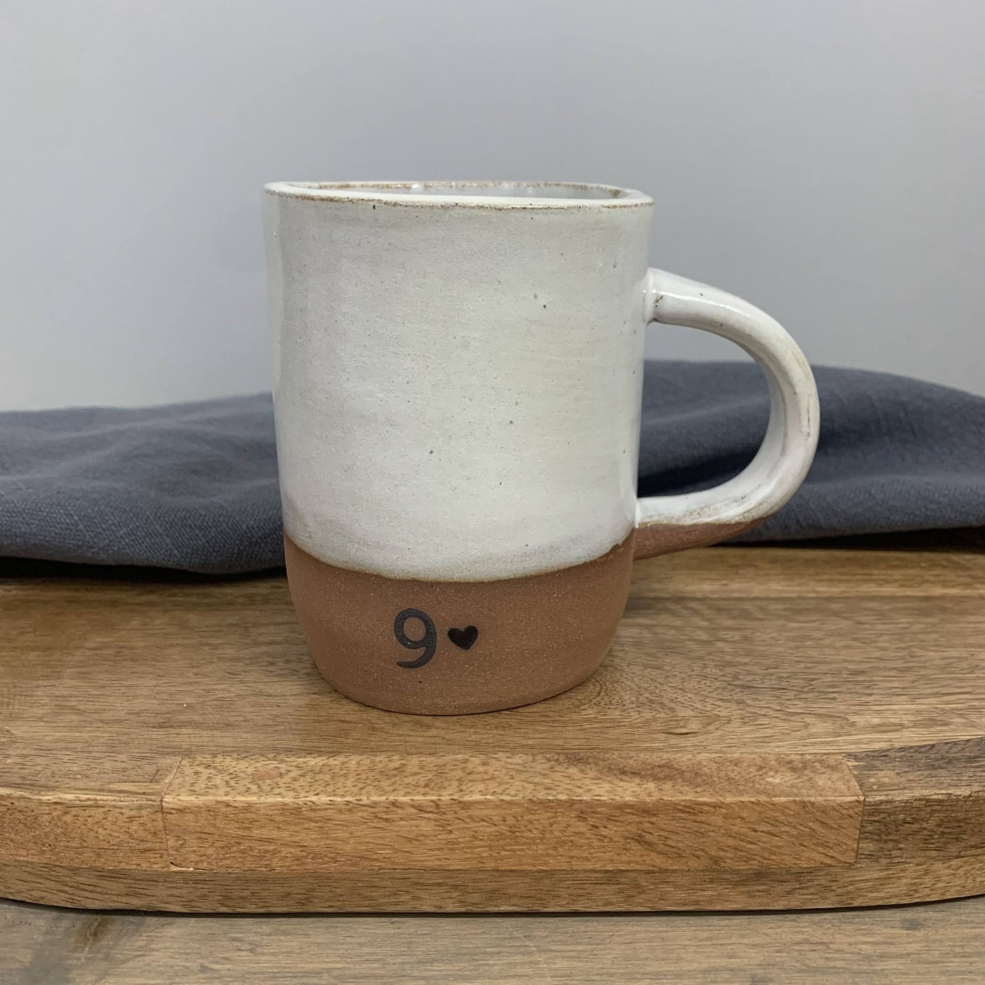9th Anniversary Coffee House Mug - Elevate Ceramics Co.