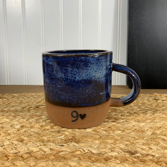 9th Anniversary Pottery Mug