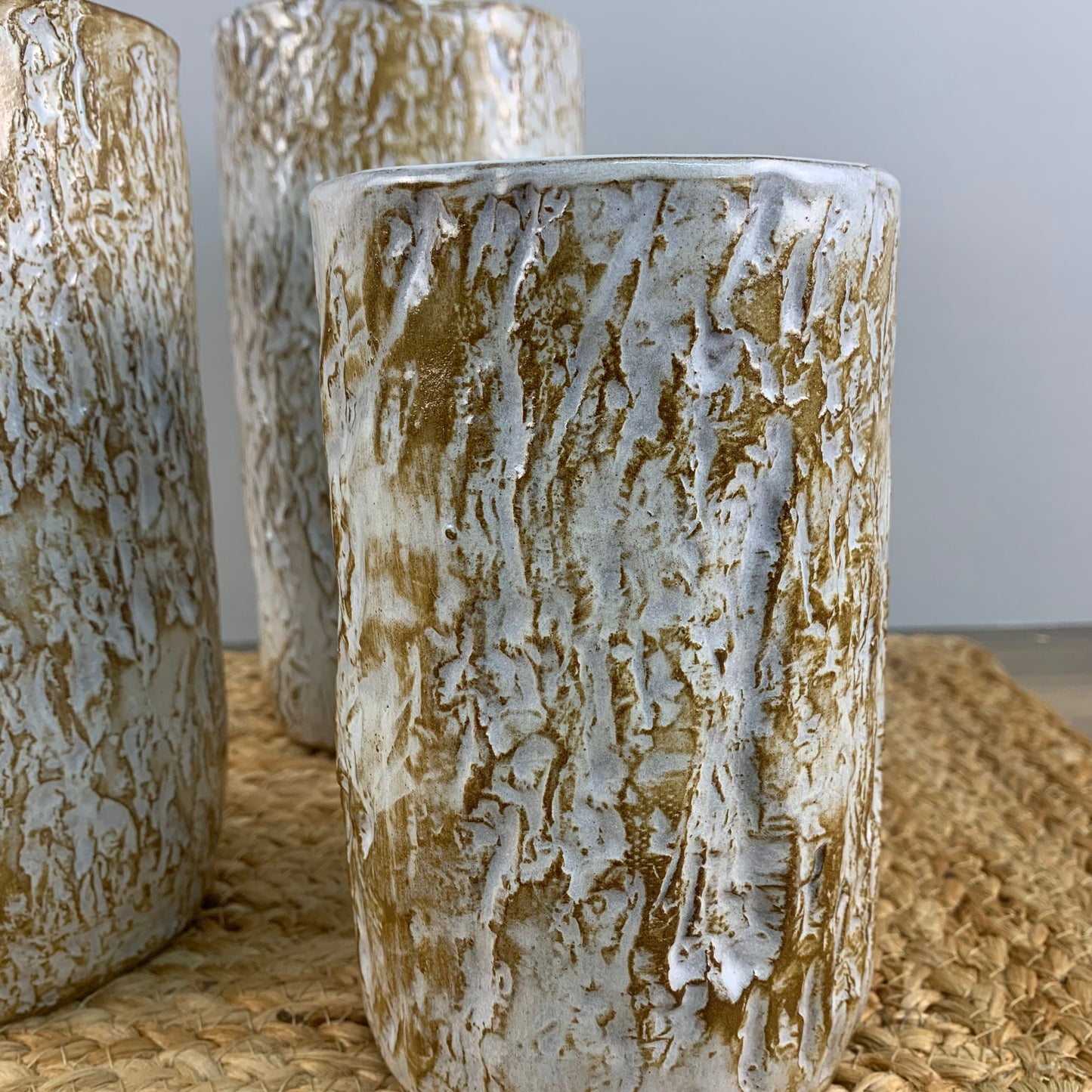 Birch Vase Set of 3
