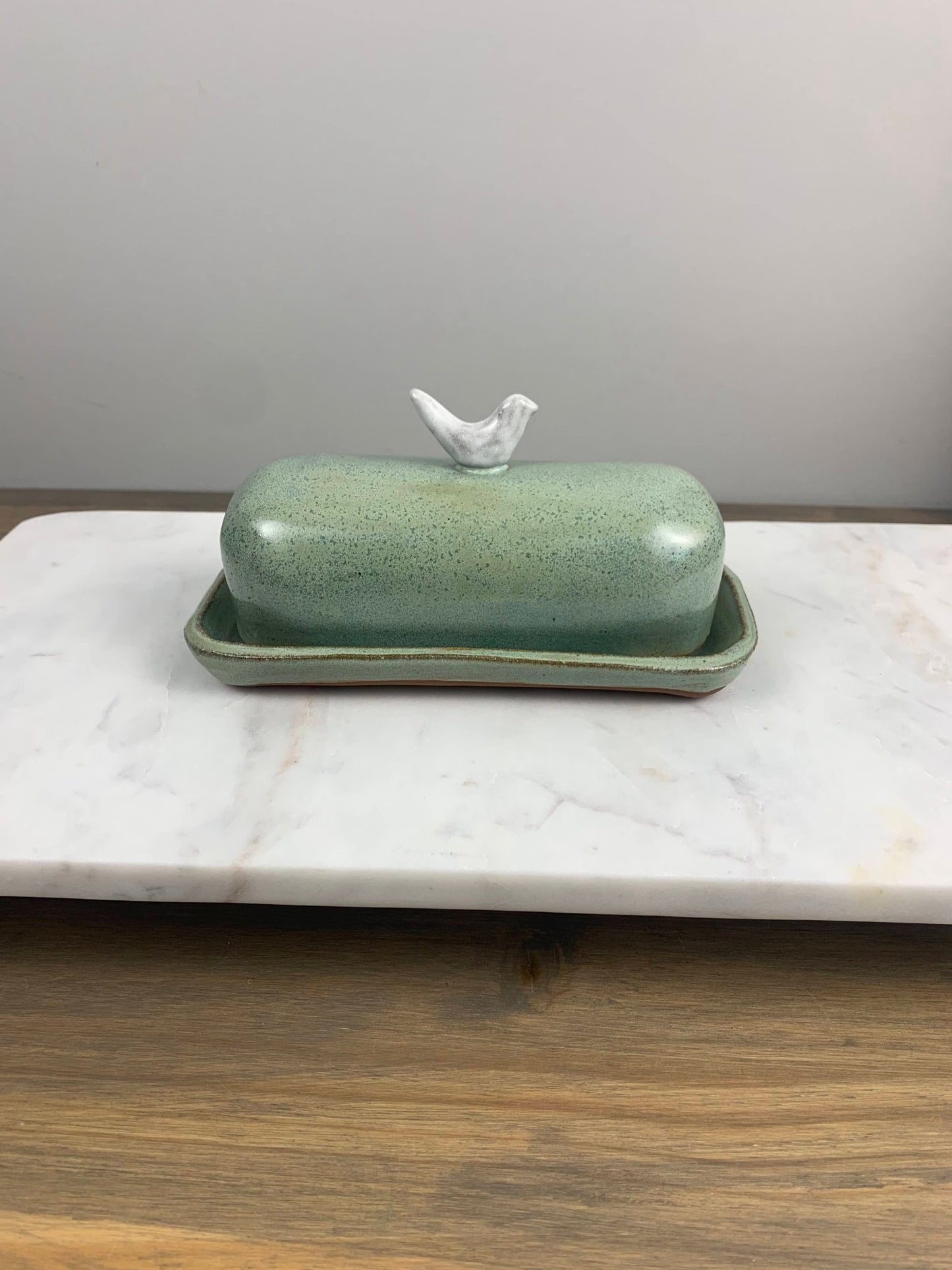 Birdsong Butter Dish - Elevate Ceramics Co.
