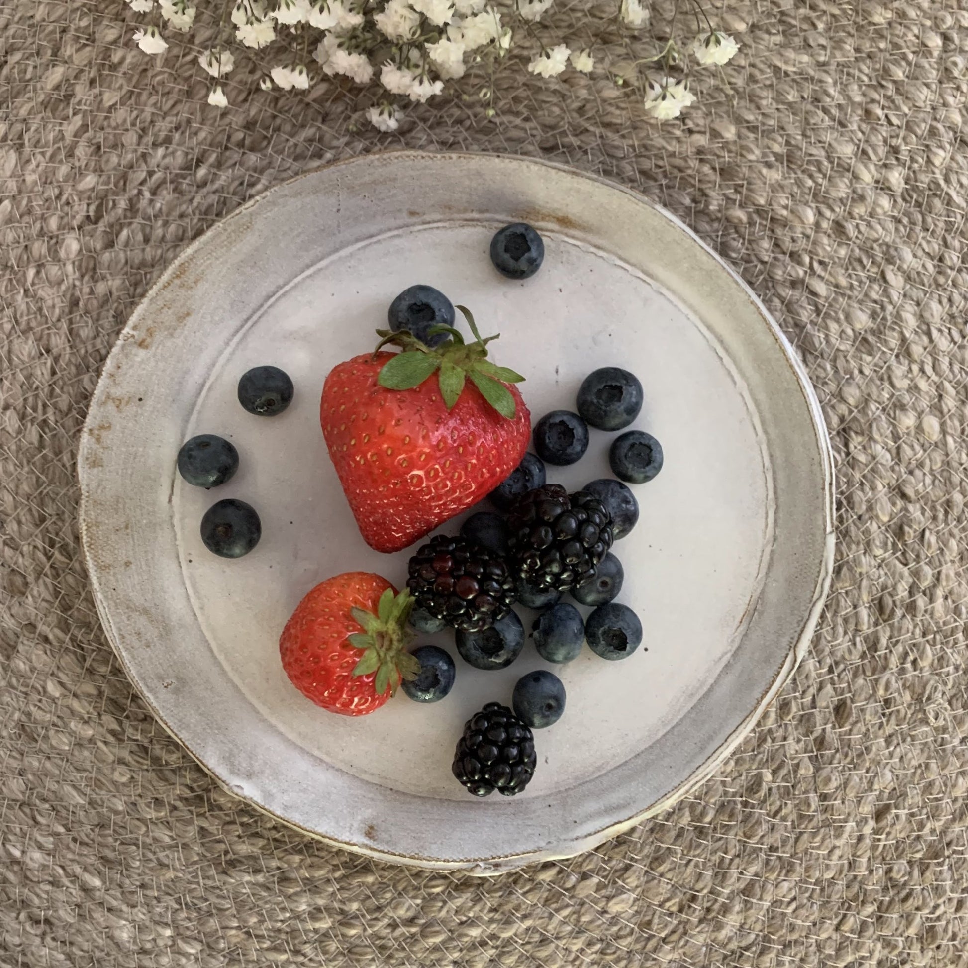 Dessert Plate - Layered Stone - Elevate Ceramics Co.