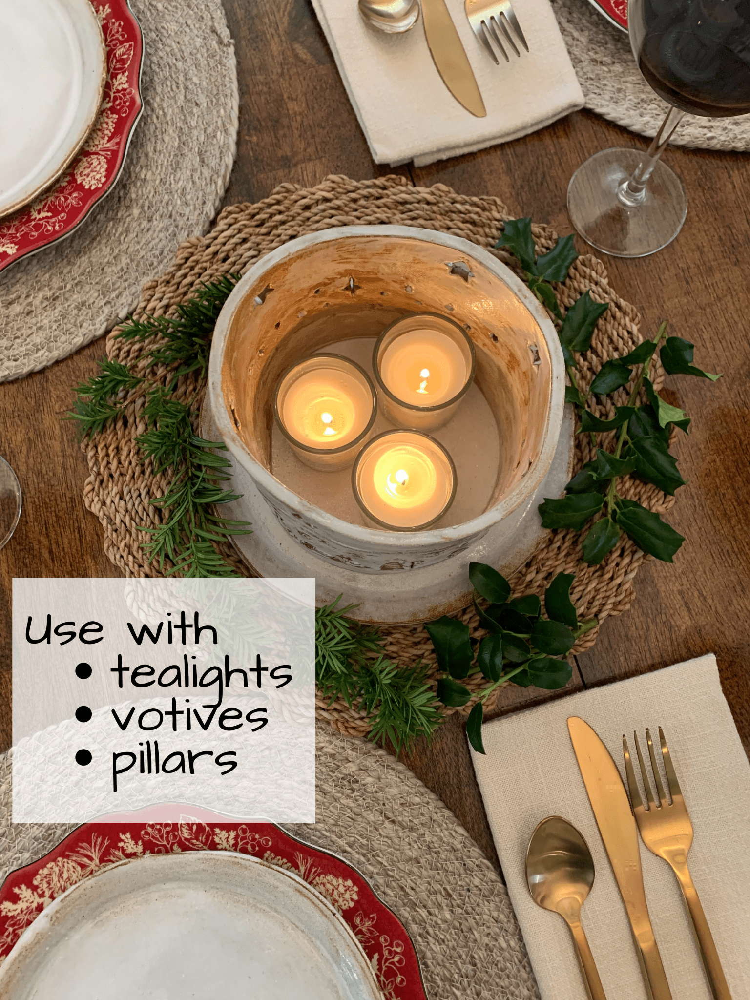 Nativity Lantern Centerpiece - Elevate Ceramics Co.