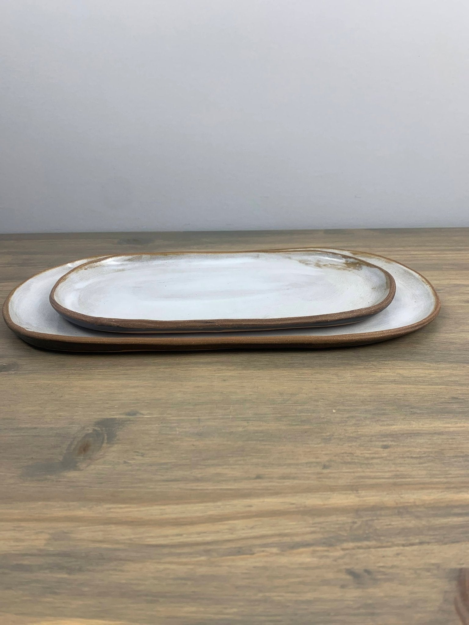Oval Tray Set | Modern Craft - Elevate Ceramics Co.
