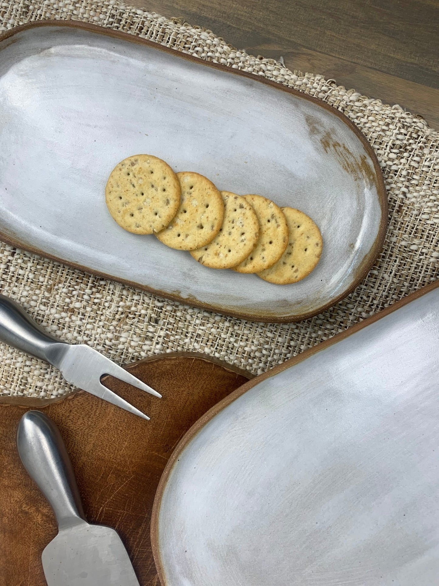 Oval Tray Set | Modern Craft - Elevate Ceramics Co.