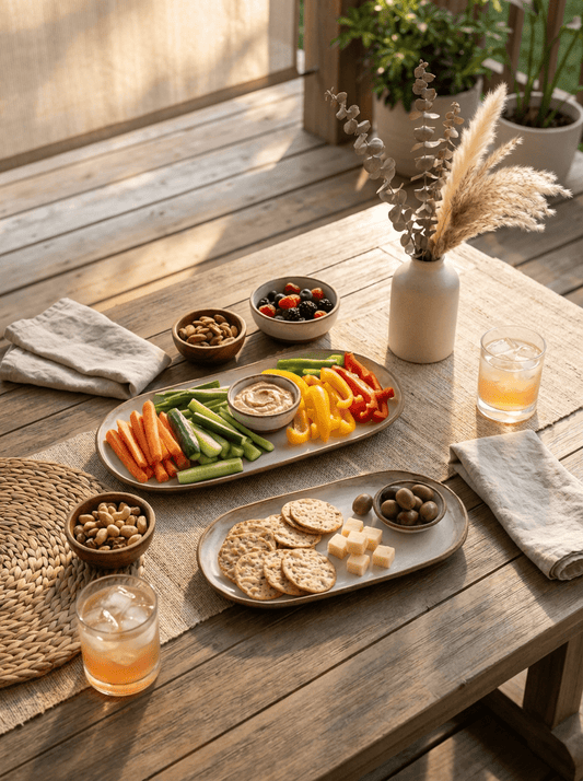 Oval Tray Set | Modern Craft - Elevate Ceramics Co.