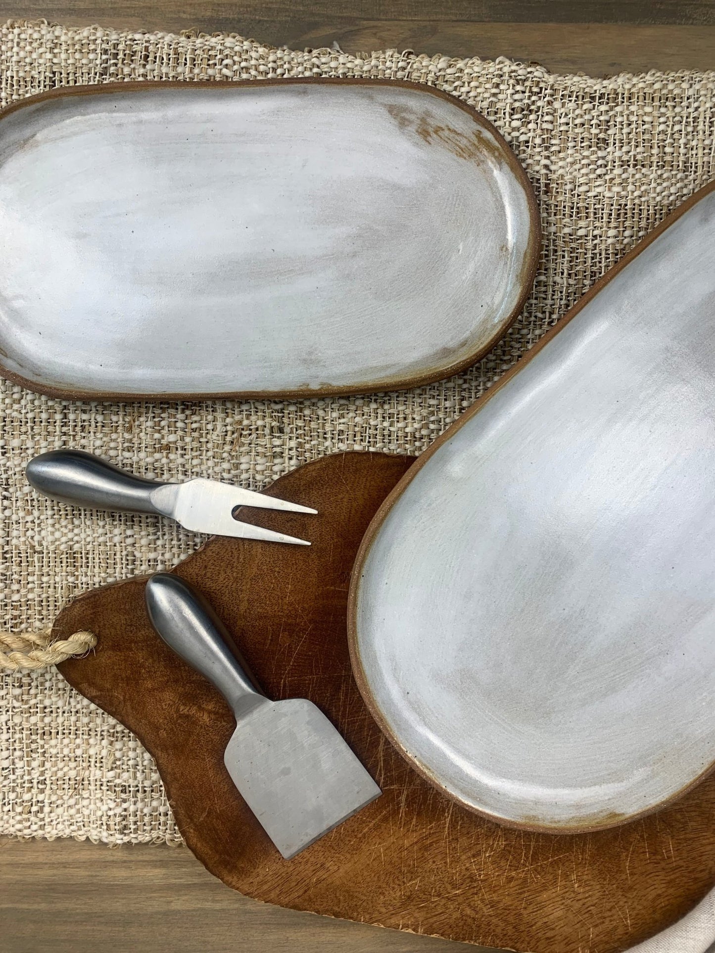 Oval Tray Set | Modern Craft - Elevate Ceramics Co.