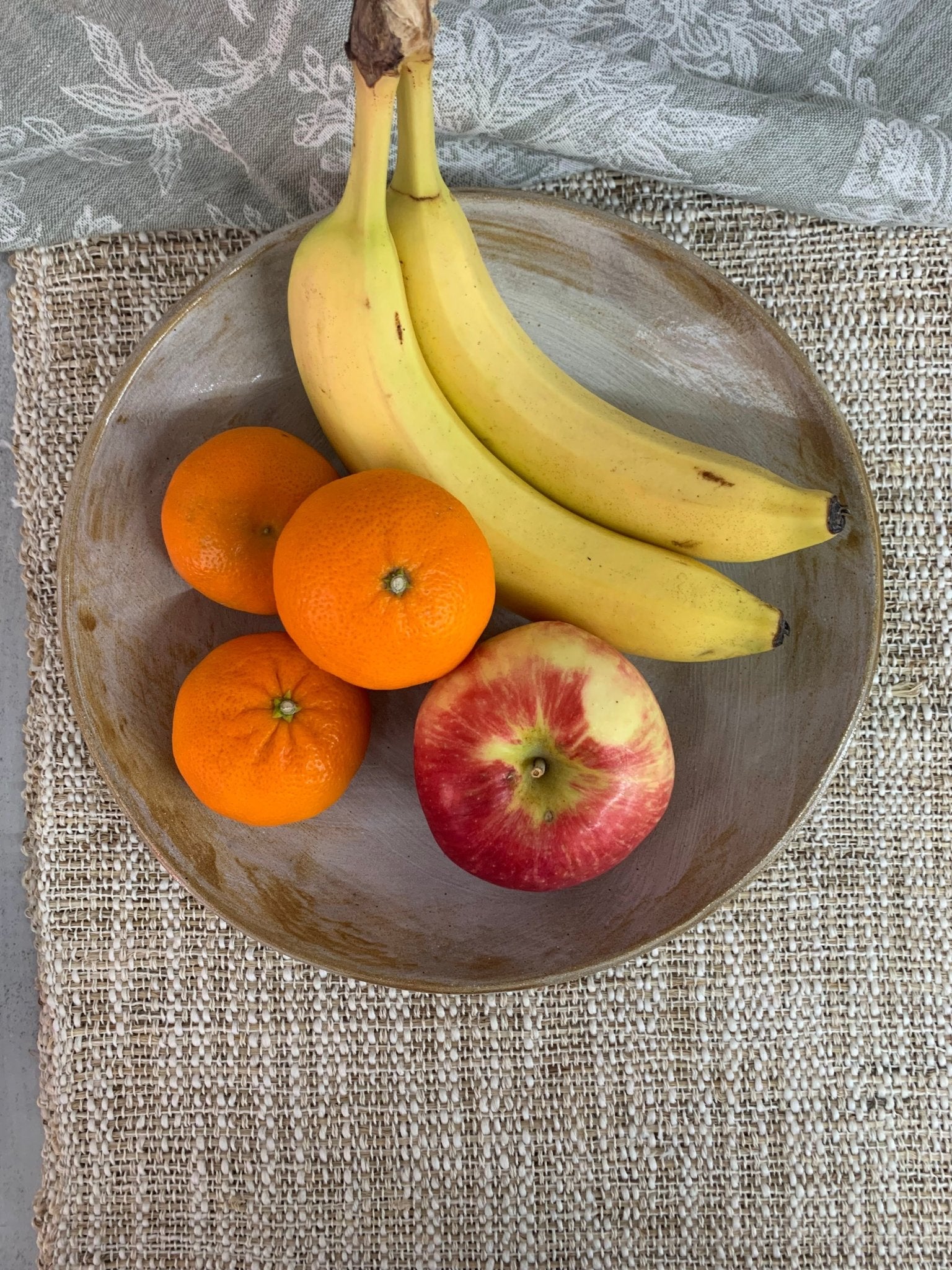 Handmade ceramic stoneware bowl
