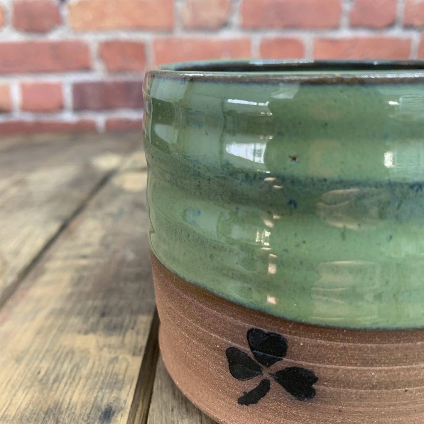 Shamrock Whiskey Tumbler - Elevate Ceramics Co.