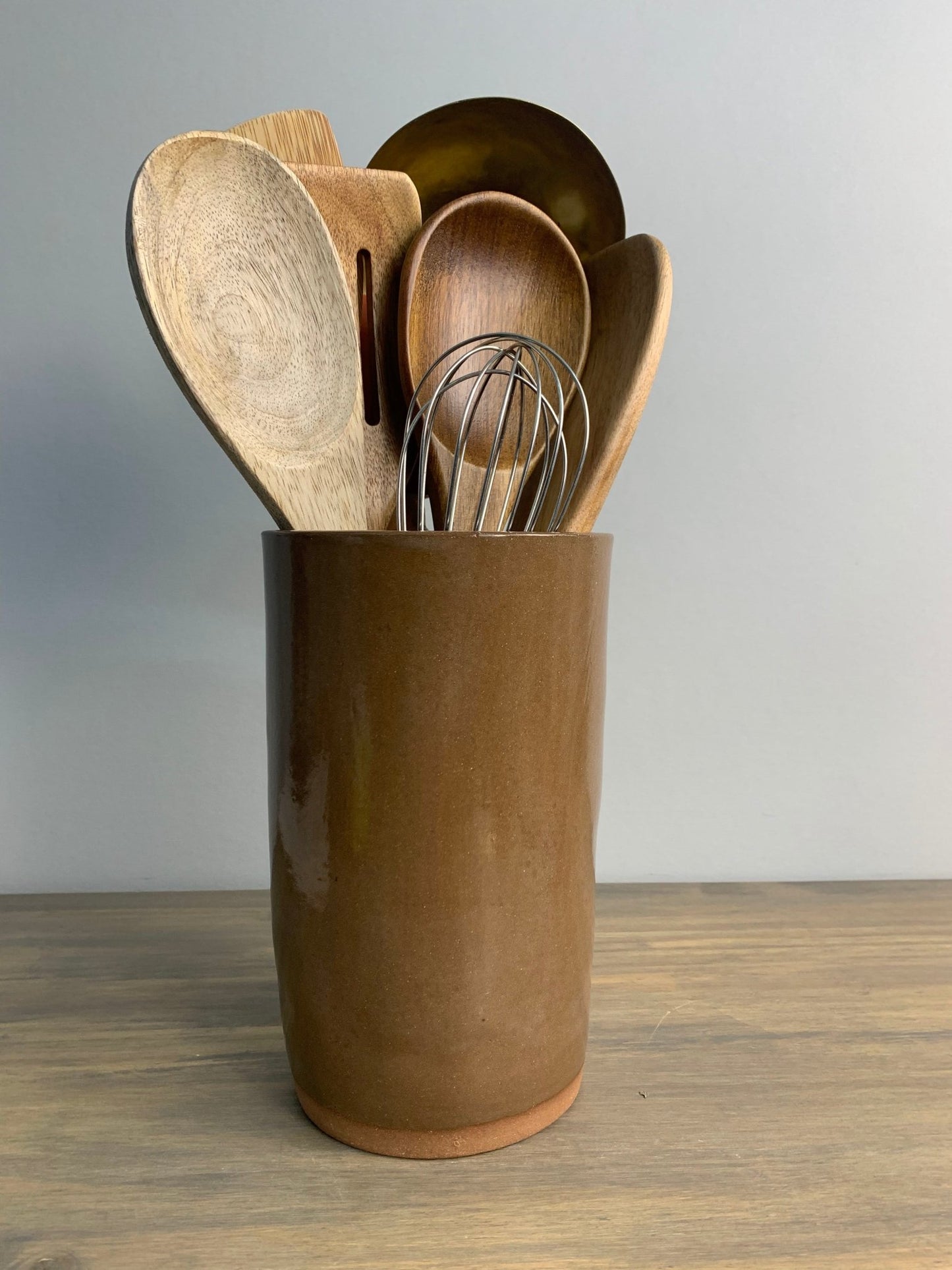 Tall Utensil Holder | Artisan Kitchenware - Elevate Ceramics Co.