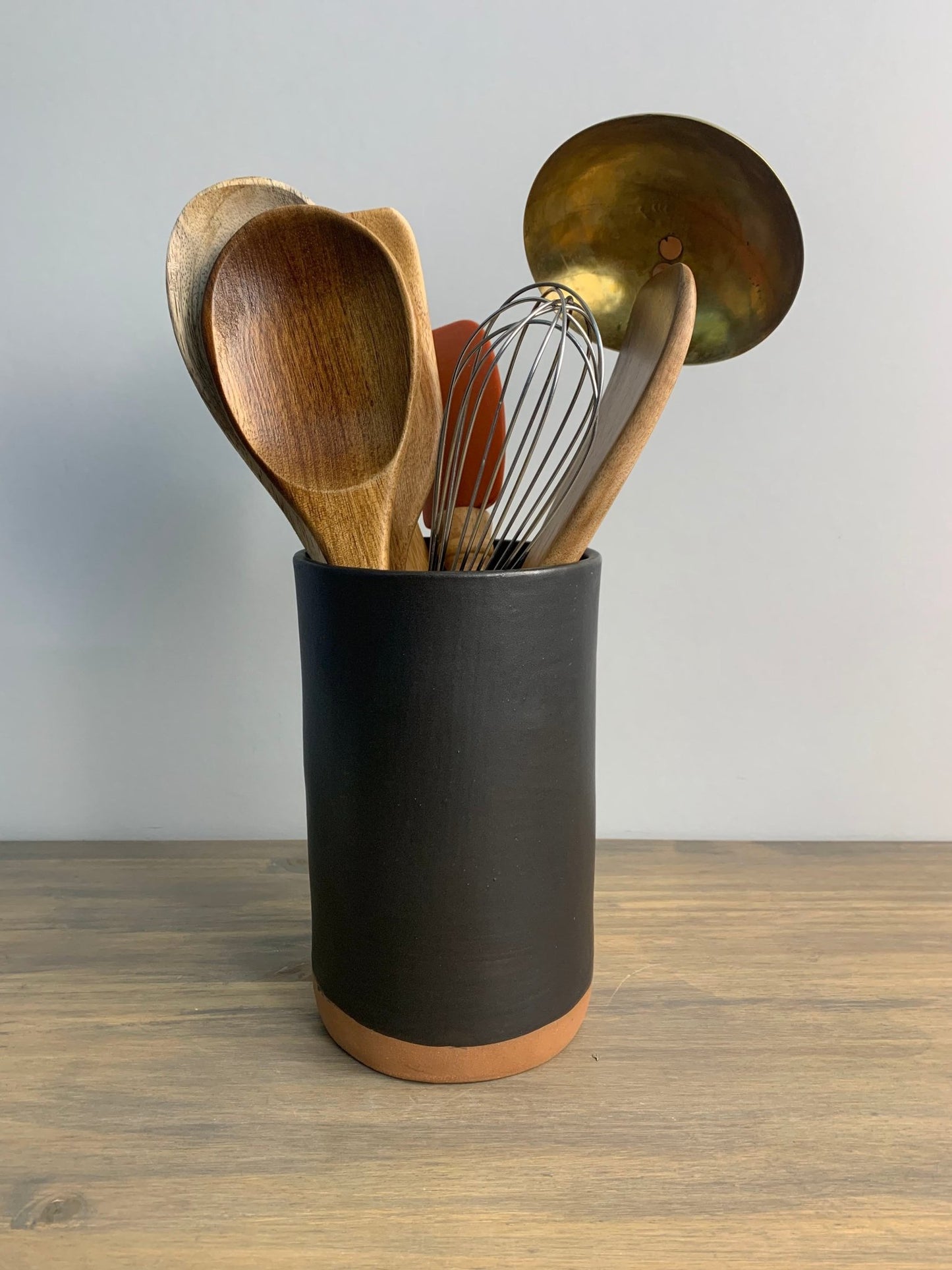 Tall Utensil Holder | Artisan Kitchenware - Elevate Ceramics Co.
