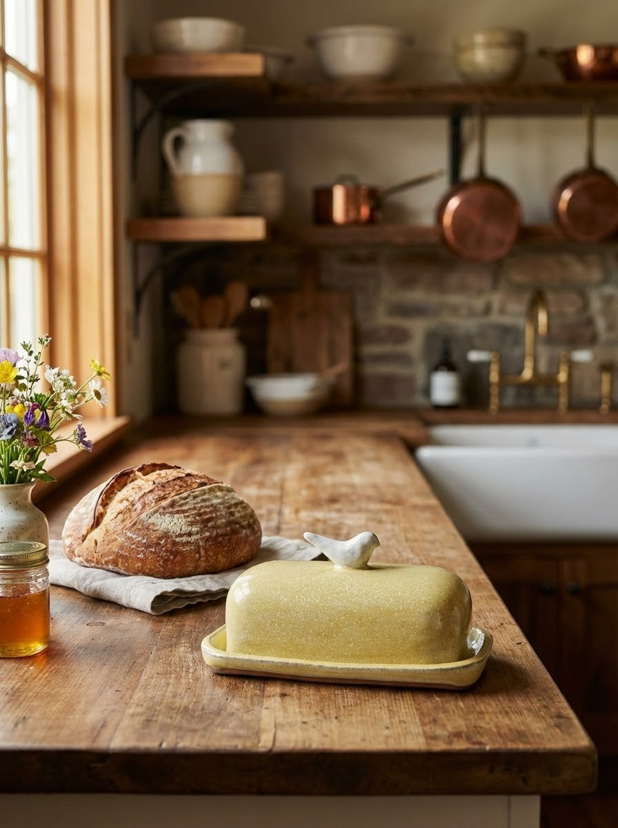 Birdsong Butter Dish