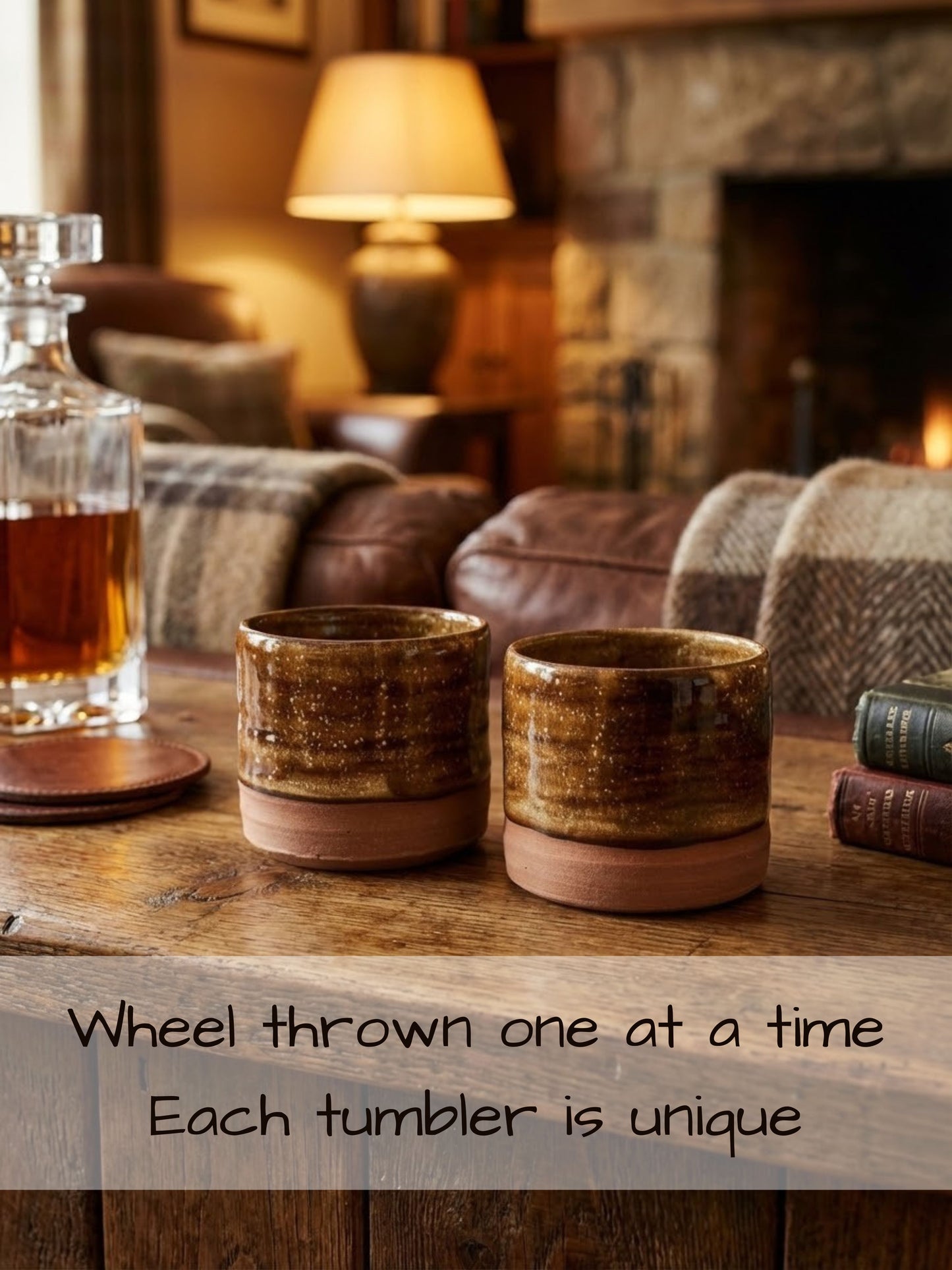 Whiskey Tumbler | Dark Honey